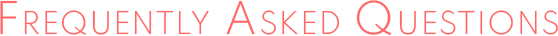 Frequently Asked Questions